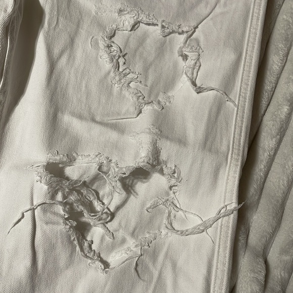 Free People White Denim Jogger | Size Small - Picture 4 of 14